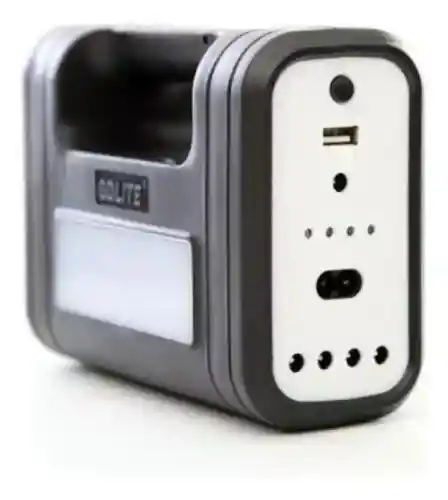 Kit Panel Solar Lámpara Led Portátil Recargable 3 Bombillo