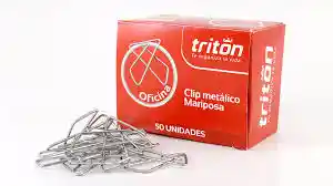 Clip Metalico Mariposa Caja