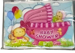Tarjetas De Invitacion Baby Shower Niña X 12 Und