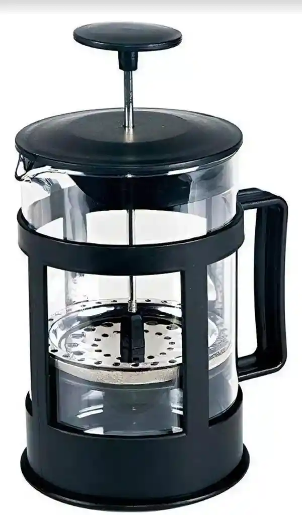 Cafetera Prensa Francesa 600ml En Acero Inoxidable Vidrio Colo