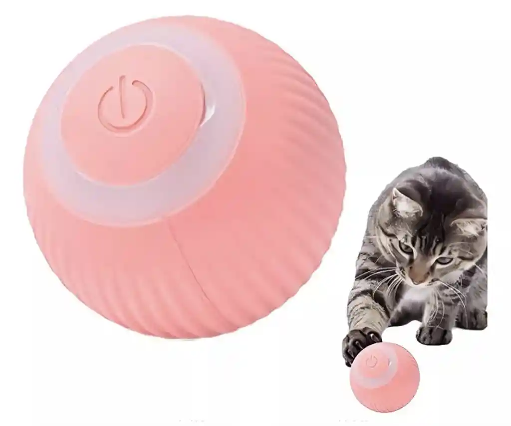Pelota Interactiva, Giratoria, Recargable, Para Mascotas, Perros, Gatos, Usb