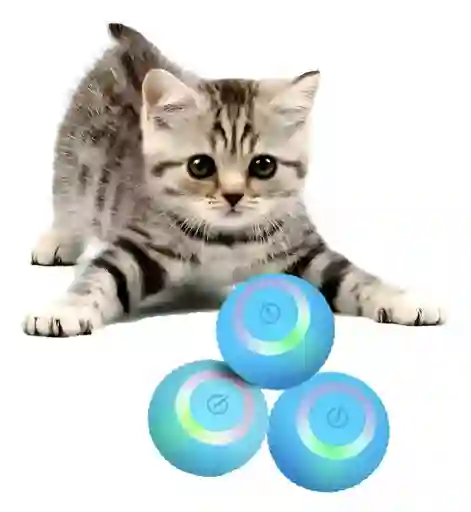 Pelota Interactiva, Giratoria, Recargable, Para Mascotas, Perros, Gatos, Usb