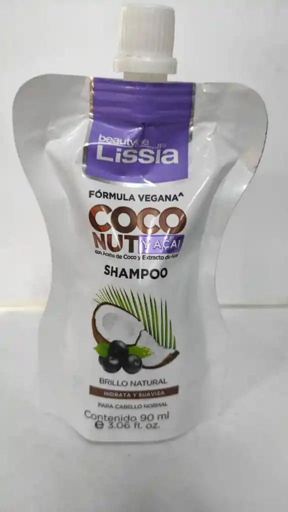 Shampoo Lissia Coco Nut Y Acai 90ml