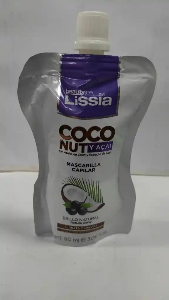 Tratamiento Capilar Lissia Coco Nut Y Aca 90ml