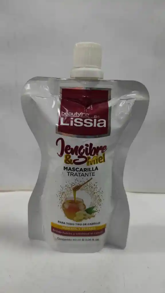Mascarilla Tratante Lissia Jengibre Y Míel 90ml