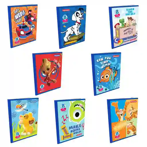 Cuadernos Preescolar Cuadros B X 100 Primavera
