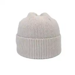 Gorro Básico Tejido Serie Miniso Beige Miniso