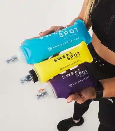 Termo Plegable Silicona 250 Negro Softflask