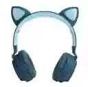 Diadema Bluetooth Gato Cxt-b39 Azul