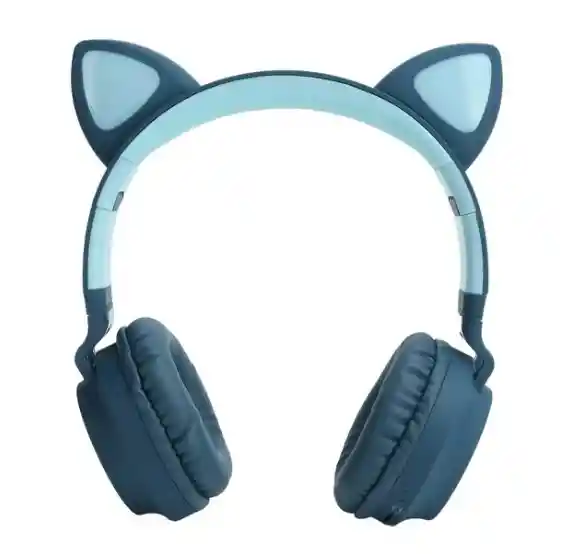Diadema Bluetooth Gato Cxt-b39 Azul