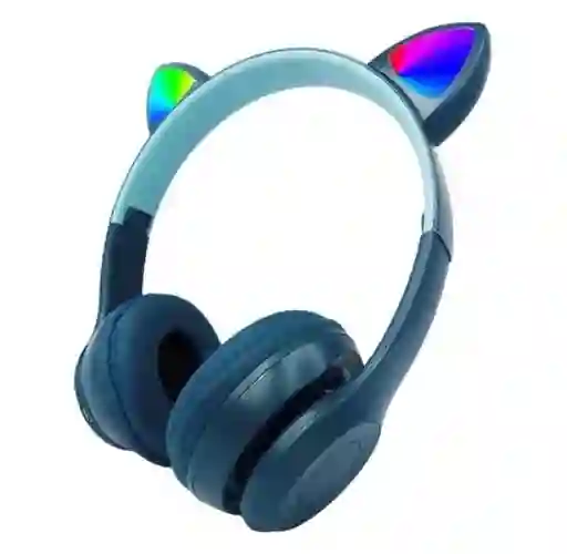 Diadema Bluetooth Gato Cxt-b39 Azul