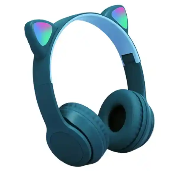Diadema Bluetooth Gato Cxt-b39 Azul