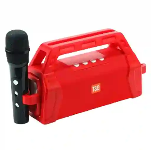 Parlante Inalámbrico Rojo Tg538k Con Larga Duración