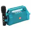 Parlante Tg538k Agua Marina Con Sonido Potente Y Portátil
