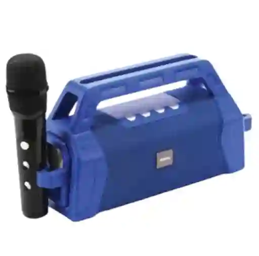 Parlante Azul Tg538k Con Sonido Potente Y Portátil