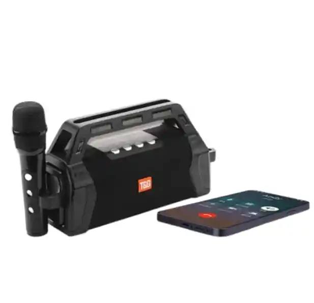 Parlante Negro Tg538k Con Sonido Potente Y Portátil