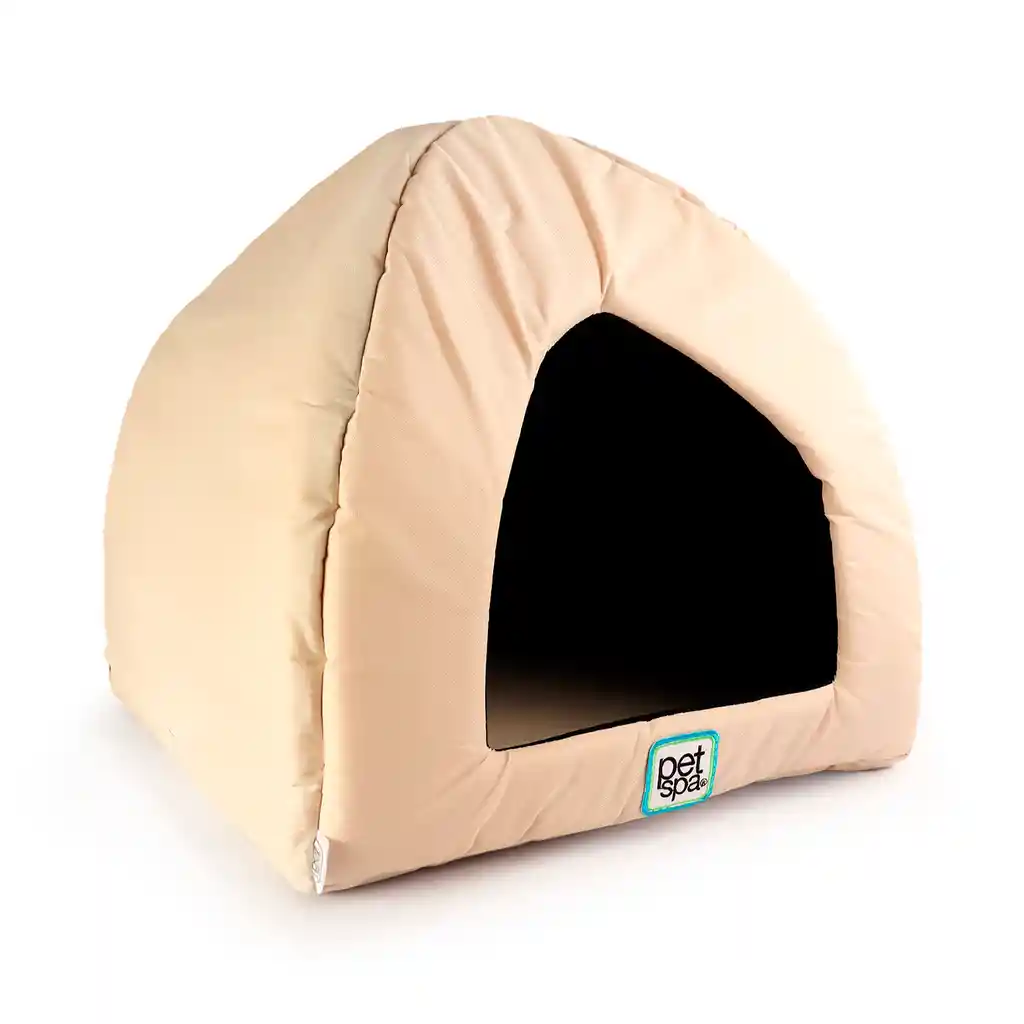 Cama Pet Spa Tipo Iglu 45x45x45 Beige