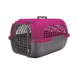 Guacal Base Gris Tapa Fucsia, S