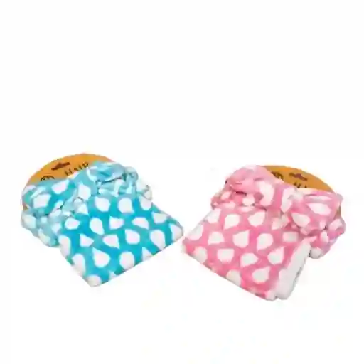 Balacas Para Cabello Moño + Toalla Goticas Dl35-26