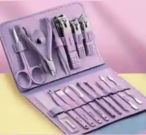 Kit De Manicure Y Pedicure Incluye 12 Piezas