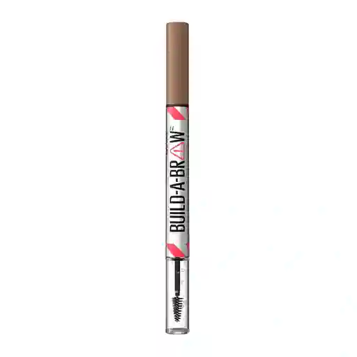 Delineador De Cejas Maybelline Build A Brow 2 En 1 Soft Brown