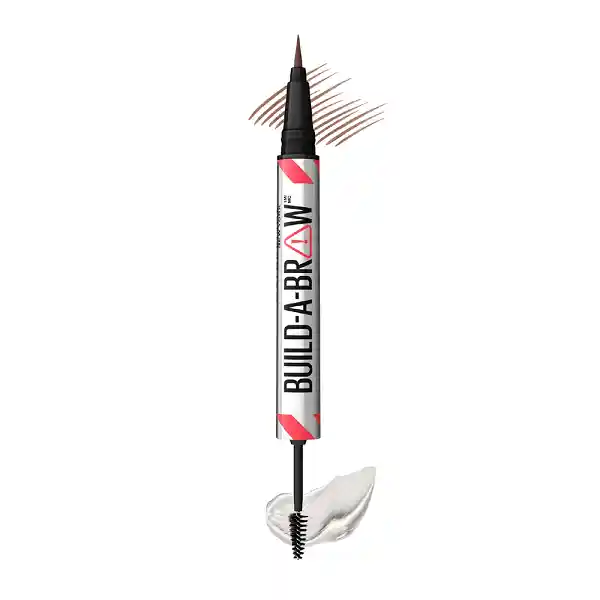 Delineador De Cejas Maybelline Build A Brow 2 En 1 Medium Brown