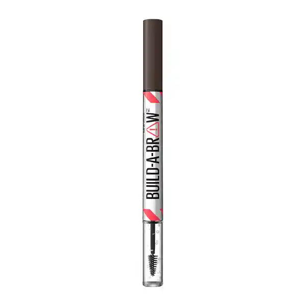 Delineador De Cejas Maybelline Build A Brow 2 En 1 Deep Brown