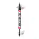 Delineador De Cejas Maybelline Build A Brow 2 En 1 Deep Brown