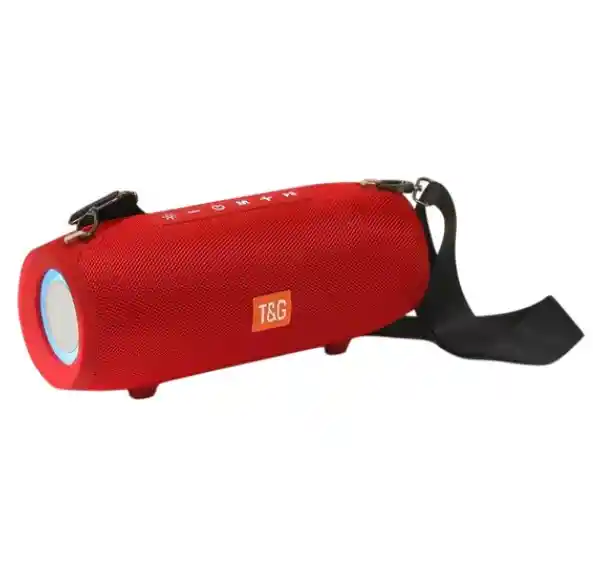 Parlante Bluetooth Inalámbrico Tg-322 Rojo