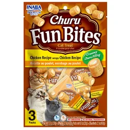 Churu Fun Bites Cat Treat Chicken Wraps Chicken