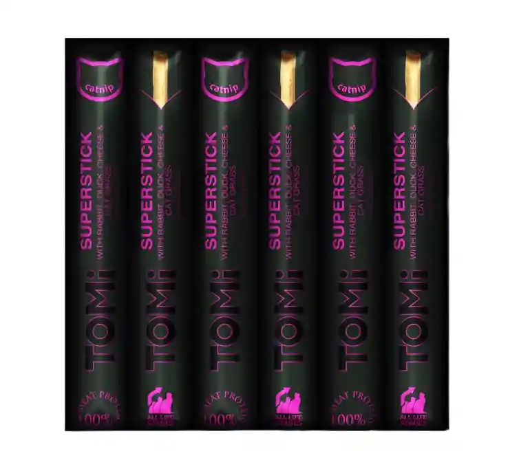 Cabano Tomi Stick Conejo/pato Para Gato X Unidad