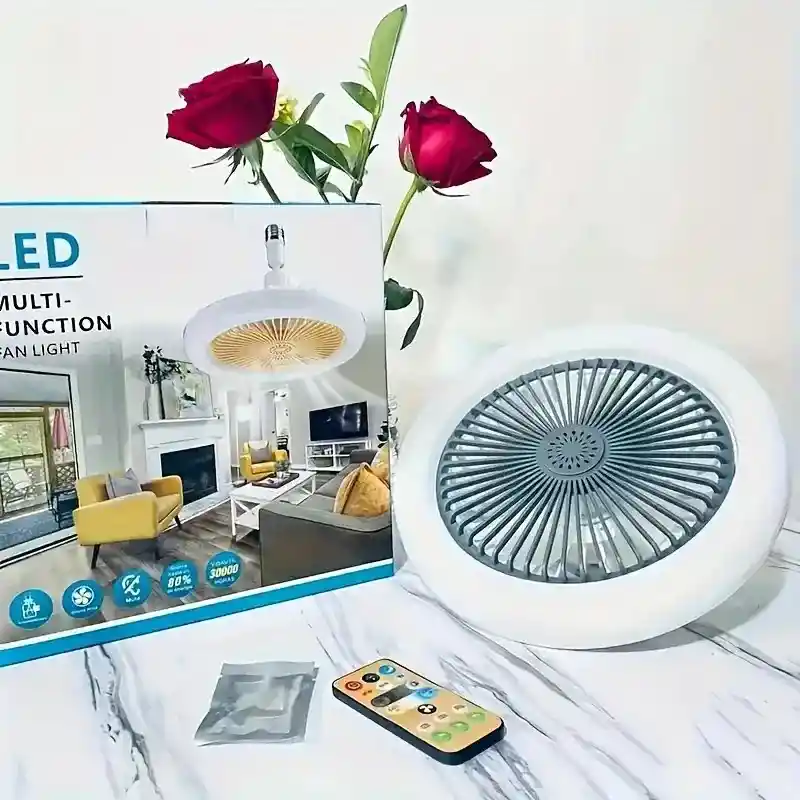 Ventilador Con Lampara De Techo