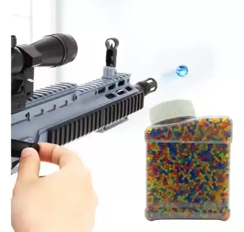 Bolas Munición De Hydrogel X50.000 Unidades Para Pistola De Juguete