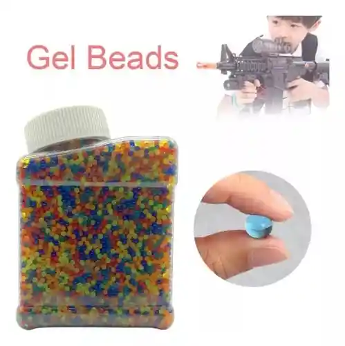 Bolas Munición De Hydrogel X50.000 Unidades Para Pistola De Juguete