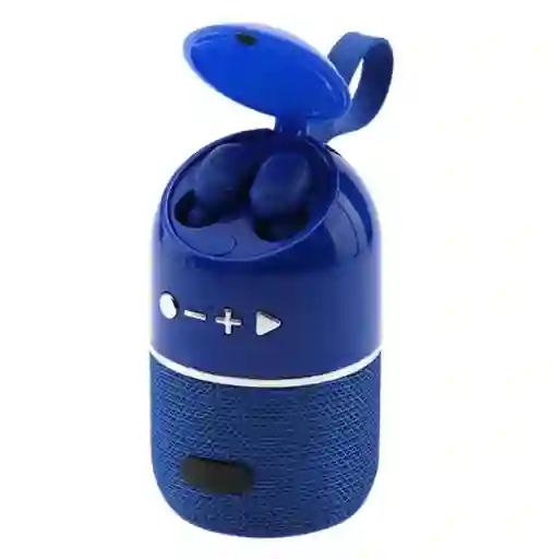 Parlante Azules Tg805 + Audífonos: Sonido Premium En Un Solo Pack