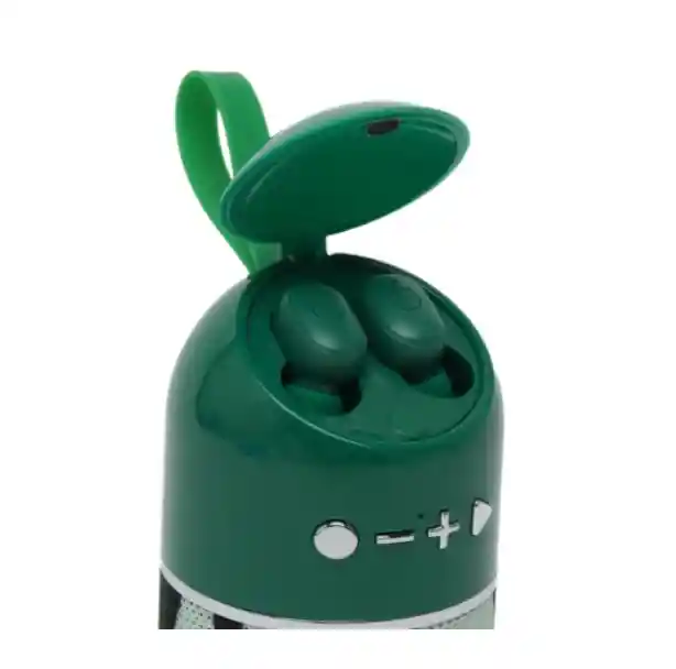 Parlante Verde Militar Tg805 + Audífonos: Sonido Premium En Un Solo Pack