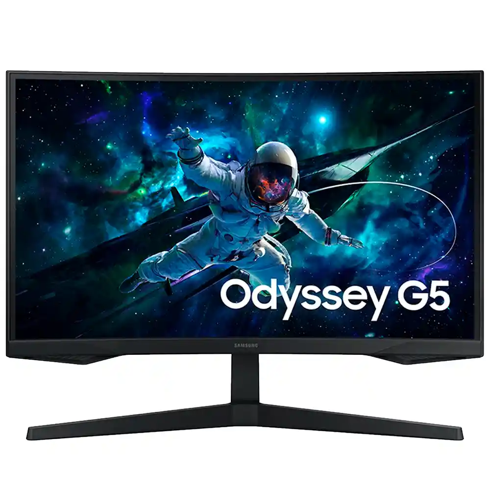 Monitor Gamer Curvo Samsung 27" Odyssey G5 Qhd Va 165hz 1ms (mprt) Ls27cg552enx