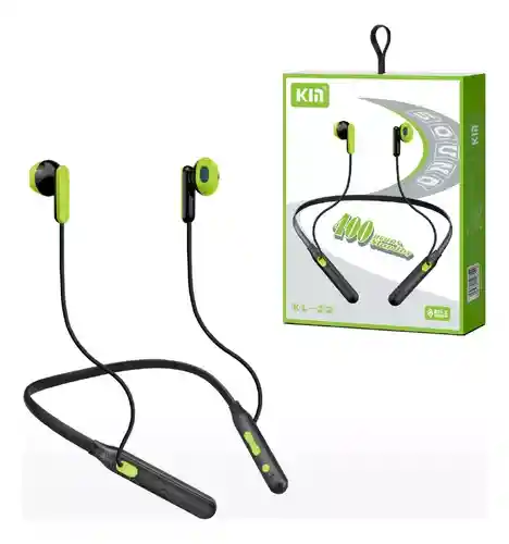 Audifono Bluetooth Deportivo Control Volumen Con Estuche Kin Hifi Sound Hifi Sport Kl 22