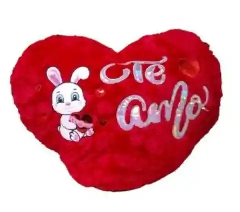 Cojin De Corazon 70*50 Te Amo
