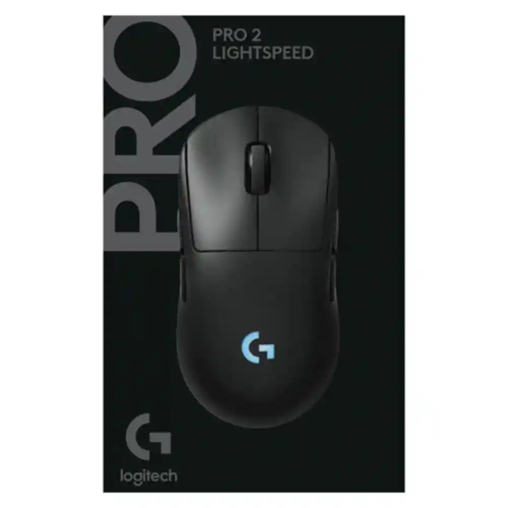 Mouse Gamer Inalámbrico Logitech Pro 2 Lightspeed (negro)