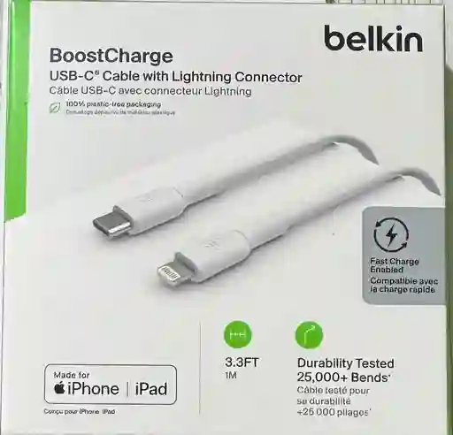 Cable Tipo C A Lightning