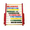 Abaco Didáctico 17x26 Cm En Madera Para Aprender Niños Aprendizaje