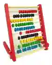 Abaco Didáctico 17x26 Cm En Madera Para Aprender Niños Aprendizaje