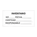 100 Etiquetas De Control De Calidad E Inventario 50x25 Mm