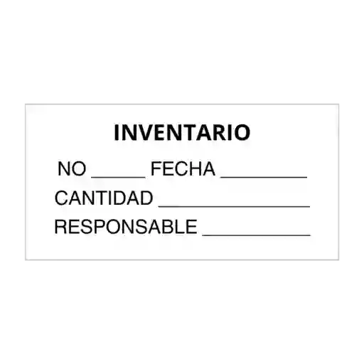 100 Etiquetas De Control De Calidad E Inventario 50x25 Mm