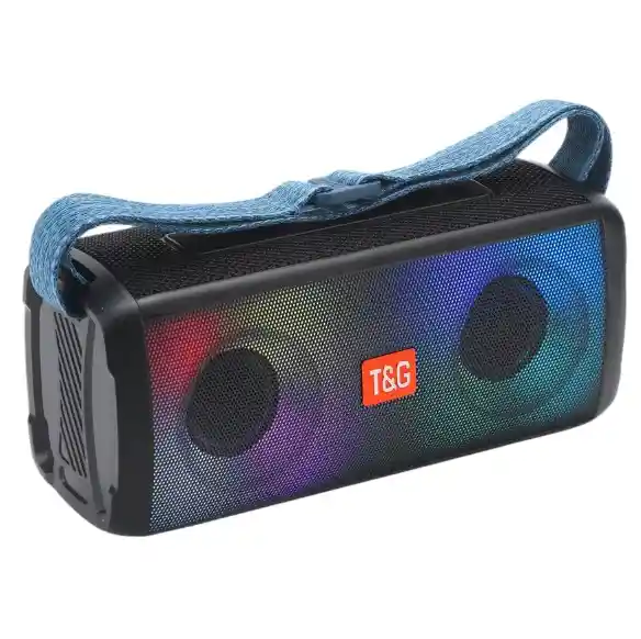 Parlante Bluetooth Inalámbrico Tg-345 Negro
