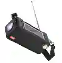 Parlante Solar Bluetooth Tg-637 Negro