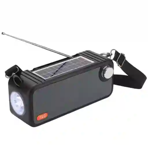 Parlante Solar Bluetooth Tg-637 Gris