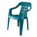 Silla Plastica Para Niños Ligera Y Facil De Transportar
