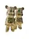Oso Decorativo Mediano Bearbrick Arte Pop En Cerámica, Alta Calidad